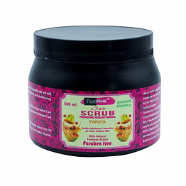 purepink scrub papaya 500 ml