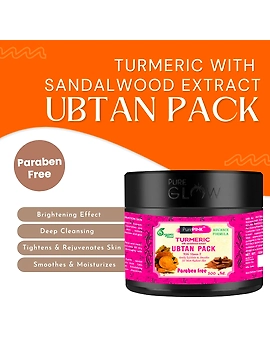 Turmeric With Sandalwood Extract Ubtan Pack 500 ml-1-sm