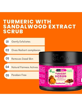 Turmeric With Sandalwood Extract Scrub 500 ml-1-sm