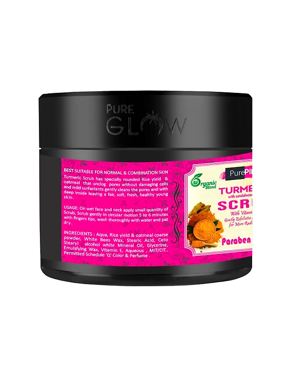 Turmeric With Sandalwood Extract Scrub 500 ml-2