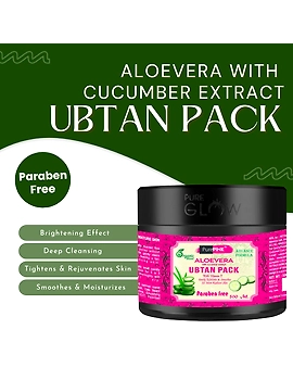 Aloe Vera With Cucumber Extract Ubtan Pack 500 ml-1-sm