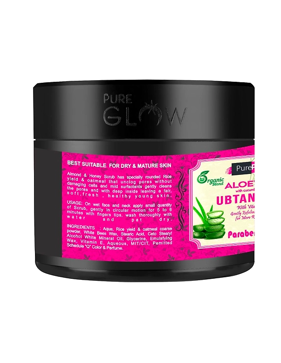 Aloe Vera With Cucumber Extract Ubtan Pack 500 ml-2