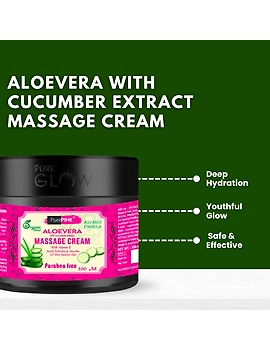 Aloe Vera With Cucumber Extract Massage Cream 500 ml-1-sm