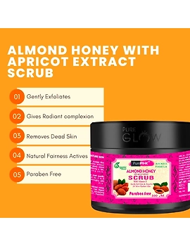 Almond Honey With Apricot Extract Scrub 500 ml-1-sm