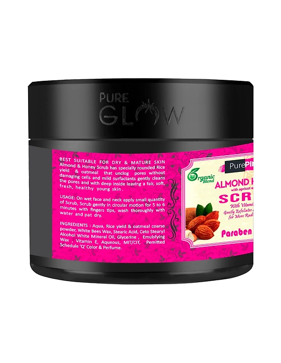 Almond Honey With Apricot Extract Scrub 500 ml-2