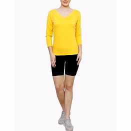 prajo solid women cycling shorts