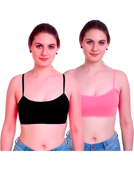 Prajo  Women, Girls Bralette Lightly Padded 6 Strap Bra Combo