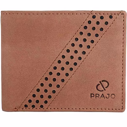 prajo men tan genuine leather wallet (7 card slots)