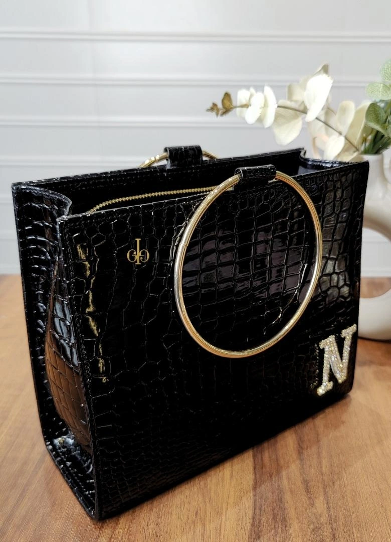 Small Black Leather Tignanello Handbag - Clearance Sale | eBay