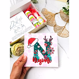 diy name canvas