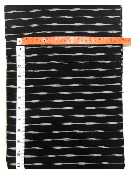 Black Ikkat Print Cotton-1