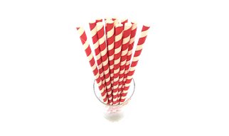 Biodegradable Paper Straws (8mm, Domestic, Pack of 100 Pieces)