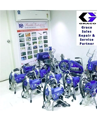 Graco Airless Spray Machine Repair And Servicing-1044