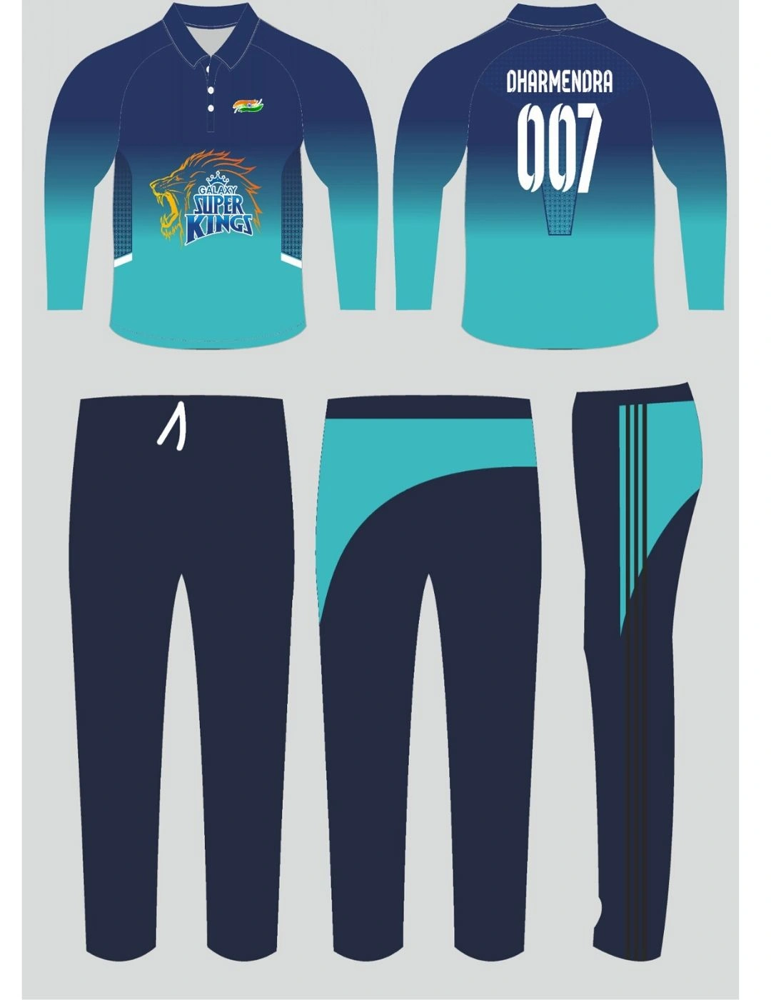 CRICKET DRESS | Cricket dress, Jersey design, Team jersey