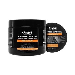 Oasis California Activated Charcoal Pure Clay Mask,113g