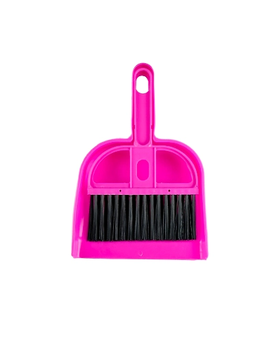 Mini Dust Pan with brush-25681-pink