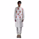 WHITE HAND EMBROIDERD (THREAD WORK )JAWAHAR JACKET-SP 19 UTSAV MEN 02-M-sm