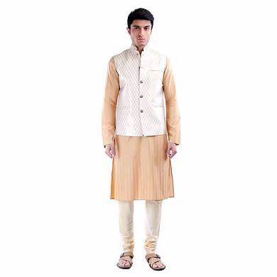 BROCADE SILK JAWAHAR JACKET-SP 19 UTSAV MEN 08-L
