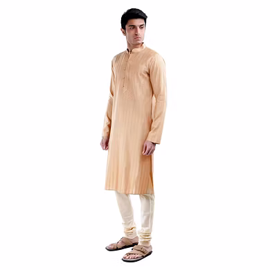 THREAD WORK KURTA WITH WHITE CHURIDAAR-SP 19 UTSAV MEN 09-S