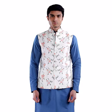 HAND EMBROIDERED JAWAHAR JACKET-SP 19 UTSAV MEN 11-S