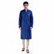 PIN TUCKS AND THREAD EMBROIDERED KURTA WITH WHITE CHURIDAAR-SP 19 UTSAV MEN 14-L-sm