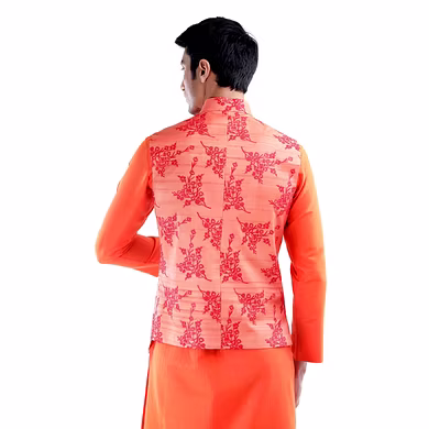 EMBROIDERED A SYMETRIC JAWAHAR JACKET-Medium-1