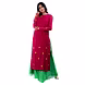ANKLE LENGTH STRAIGHT  KURTA PURPLE-SP19UTSAV05PURPLE-L-sm