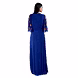 FLOOR LENGTH PANNELED KURTI  BLUE-Medium-1-sm