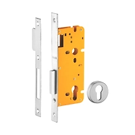 Dorset - Mortise Locks - 240 MM - Mortise  Dead Lock  with Key Rose for Steel Doors