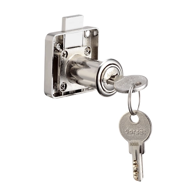 Dorset - Furniture Lock - Multipurpose Lock - Square (22 MM) - Secura Key-70141