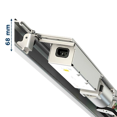 Ozone - Premium Plus Automatic Sliding Door System - OZOM-AD68N-4.9 Mtr. SS-500001