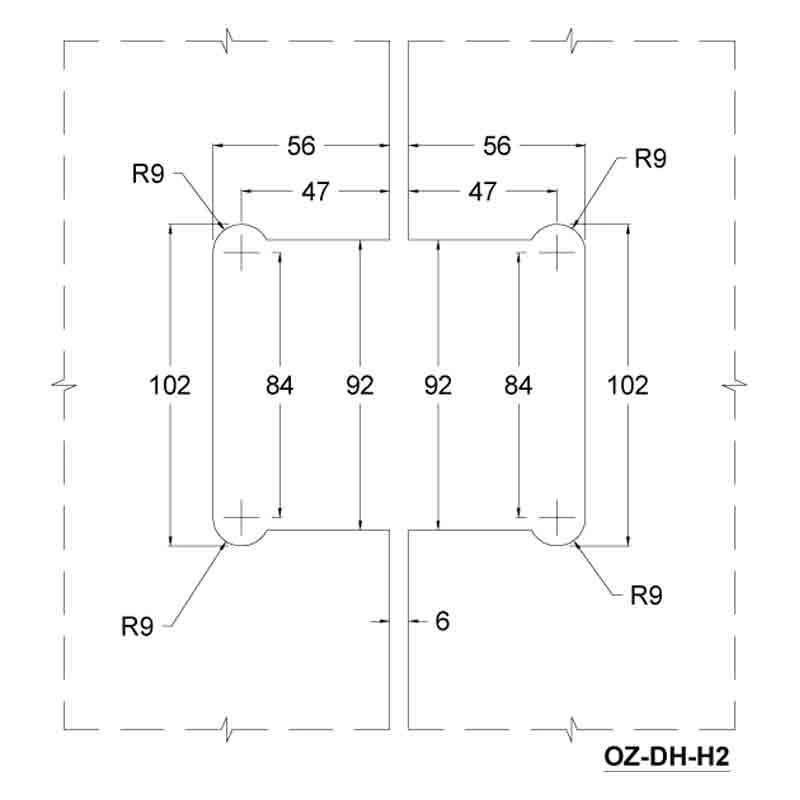 Ozone - Hydraulic Door Hinges - S Series - OZ-DH-H2 SSS-2