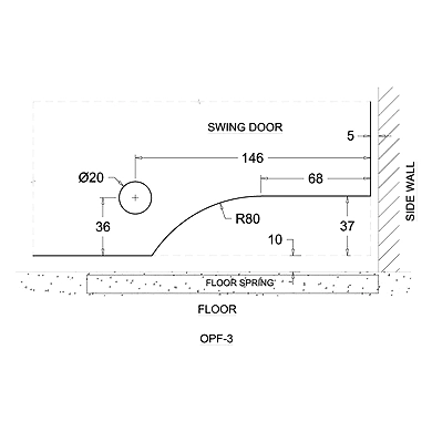 Ozone - Patch Fittings - S Series - OPF-3S STD SSS-1
