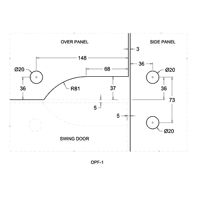 Ozone - Patch Fittings - S Series - OPF-1S STD SSS-2