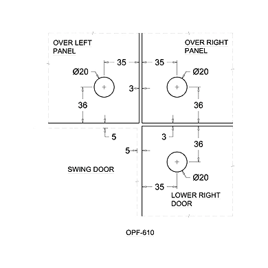 Ozone - Patch Fittings - S Series - OPF-610S STD SSS-2