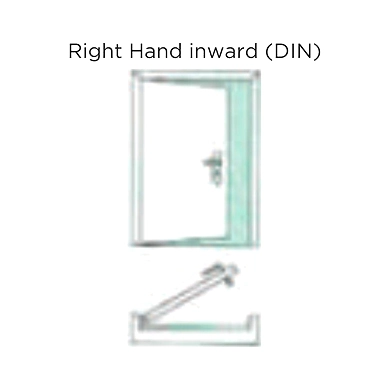 Ozone - Magnetic Latch Glass Door Lock - S Series - OZ-MGL-33S-R-I-K2N-1