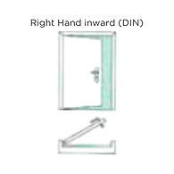 Ozone - Magnetic Latch Glass Door Lock - S Series - OZ-MGL-33S-R-I-K2N