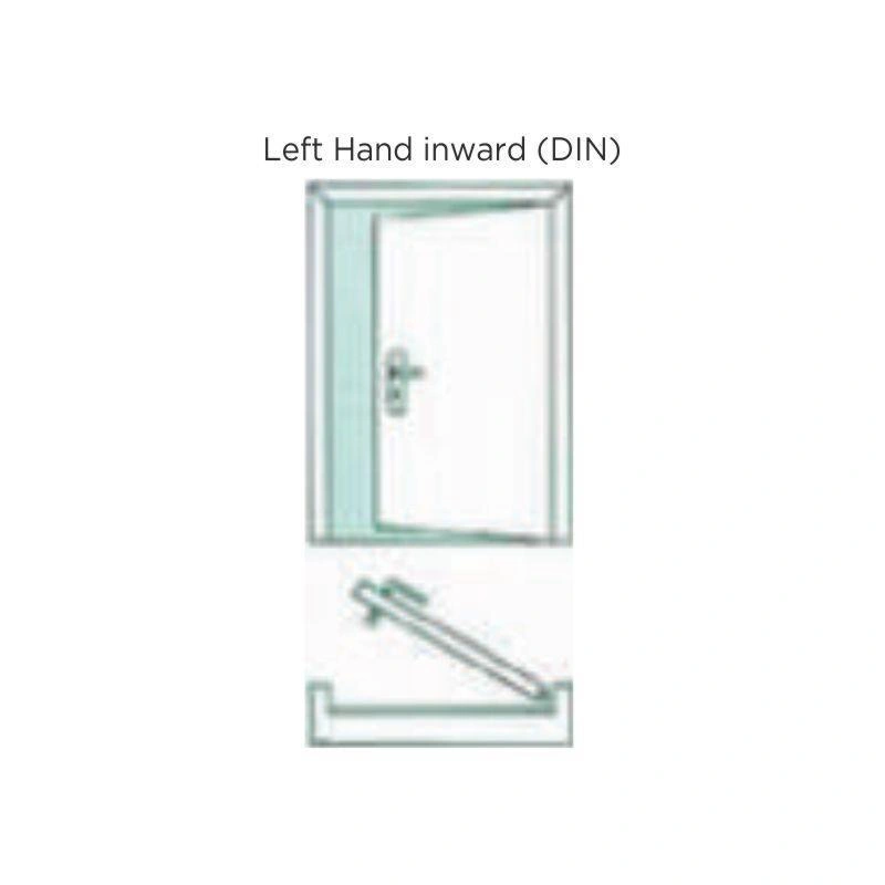 Ozone - Magnetic Latch Glass Door Lock - S Series - OZ-MGL-22S-I Std SSS-500025