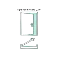 Ozone - Magnetic Latch Glass Door Lock - S Series - OZ-MGL-22S-I Std SSS