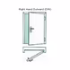 Ozone - Magnetic Latch Glass Door Lock - S Series - OZ-MGL-11S-O-K2N-2-sm