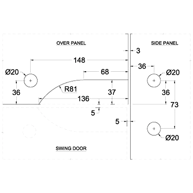 Ozone - Standard Patch Fittings - OPF-1-2