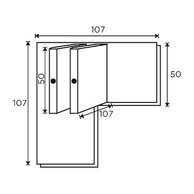 Ozone - Standard Patch Fittings - OPF-610 Right-1