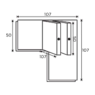 Ozone - Standard Patch Fittings - OPF-610 Left