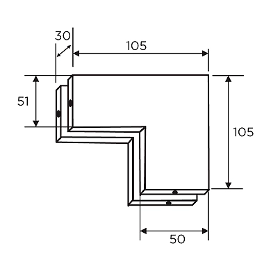 Ozone - Standard Patch Fittings - OPF-610-1