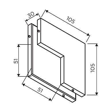 Ozone - Standard Patch Fittings - OPF-610 ST-1