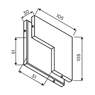 Ozone - Standard Patch Fittings - OPF-610 ST