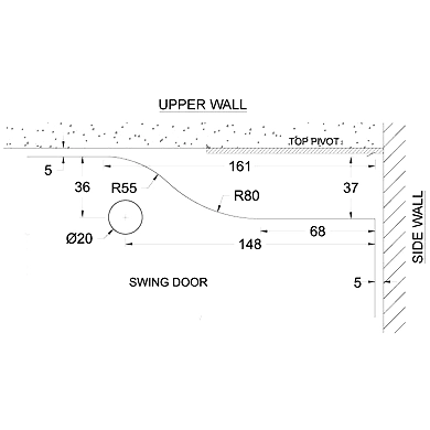 Ozone - Curvos Patch Fittings - OCPF-2-2