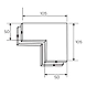 Ozone - Curvos Patch Fittings - OCPF-610-ST-1-sm