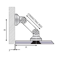 Ozone - Point Fixed Architectural Fittings - OPFGC-1-52.5mm