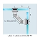 Ozone - Point Fixed Architectural Fittings - OPFGC-2-52.5mm-1-sm